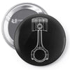 sketch of piston 3 Pin-back button
