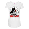 jawesome matchup Maternity Scoop Neck T-shirt