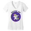 Unicorns Dab Women's V-Neck T-Shirt