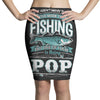 fishing pop Pencil Skirts
