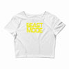 beast mode Crop Top