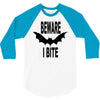 beware i bite 3/4 Sleeve Shirt