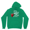 it's a christmas movies and hot chocolate kind of day Unisex Hoodie