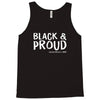 black and proud Tank Top