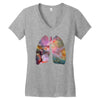 Cosmic Breath Women's V-Neck T-Shirt