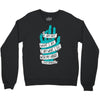 not what i am Crewneck Sweatshirt