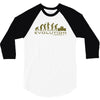 evolution formula lotus funny 3/4 Sleeve Shirt