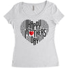 happy mother's day Women's Triblend Scoop T-shirt