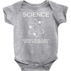 science doesn't care what you believe funny Baby Onesie