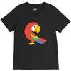 brids red V-Neck Tee