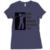 may the course be with you Ladies Fitted T-Shirt