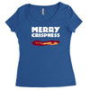 merry crispness Women's Triblend Scoop T-shirt