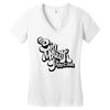 big Women's V-Neck T-Shirt