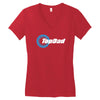 top dad mens funny novelty Women's V-Neck T-Shirt
