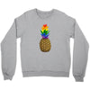 rainbow pineaplle Crewneck Sweatshirt