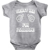 trust me i'm italian Baby Onesie