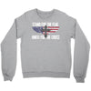 stand for the flag kneel for the cross Crewneck Sweatshirt