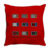 WE DON'T BELIEVE WHAT'S ON TV Throw Pillow