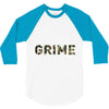uk grime 3/4 Sleeve Shirt