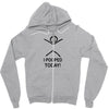 i pooped today Zipper Hoodie