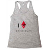 I Love Ethereum Racerback Tank
