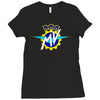 mv agusta style motorcycle Ladies Fitted T-Shirt