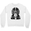 monkey in the motorcycle Crewneck Sweatshirt