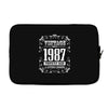 vintage made in 1987 perfectly aged a living legend Laptop sleeve