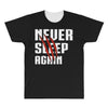Never Sleep Again All Over Men's T-shirt