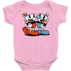 Cuphead and Mugman Baby Onesie