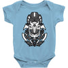samurai black ranger Baby Onesie