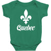 quebec canada Baby Bodysuit