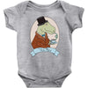 tea rex Baby Onesie