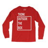 think outside the box Long Sleeve Shirts