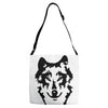 wolf Adjustable Strap Totes