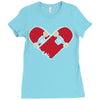 heartboard Ladies Fitted T-Shirt