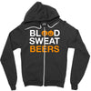 blood sweat Zipper Hoodie