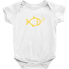 gold fish Baby Onesie