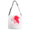 neon genesis evangelion anime nerv logo Adjustable Strap Totes