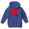 Besties Heart Family Matching Youth Hoodie