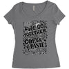we go together Women's Triblend Scoop T-shirt