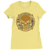 punisher punk Ladies Fitted T-Shirt