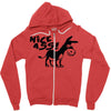nice ass Zipper Hoodie