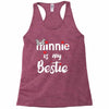Minnie is my Bestie Racerback Tank