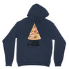 pizza lover's food pyramid Unisex Hoodie