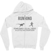 running motivation Zipper Hoodie