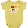 trump 2016 presidential Baby Onesie