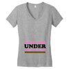 Baby Girl Under Construction Women's V-Neck T-Shirt