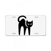 cat black License Plate