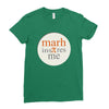 mars inspires me Ladies Fitted T-Shirt